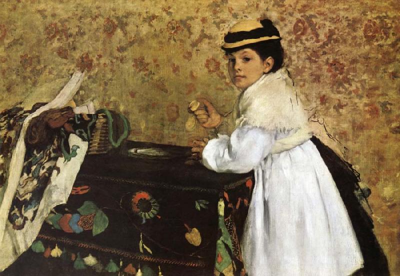 Edgar Degas Portrait china oil painting image